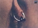 Пирсинг половой губы №778